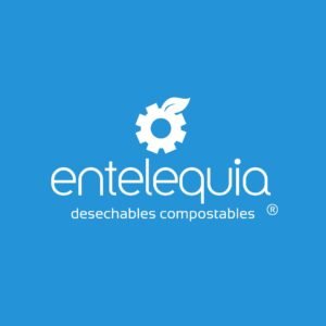 Logotipo de Entelequia Desechables Compostables